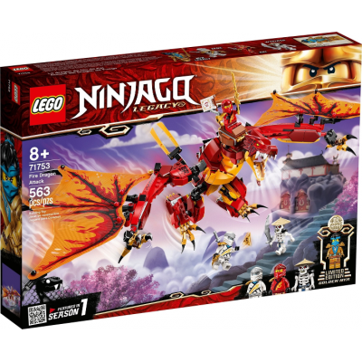 LEGO NINJAGO L'attaque du dragon de feu 2021